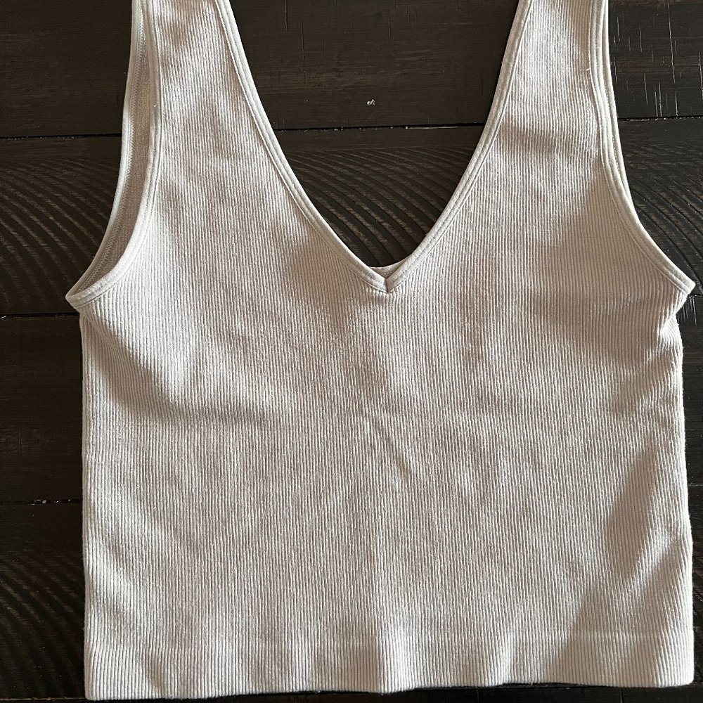 Dry Goods 2 way light blue tank top